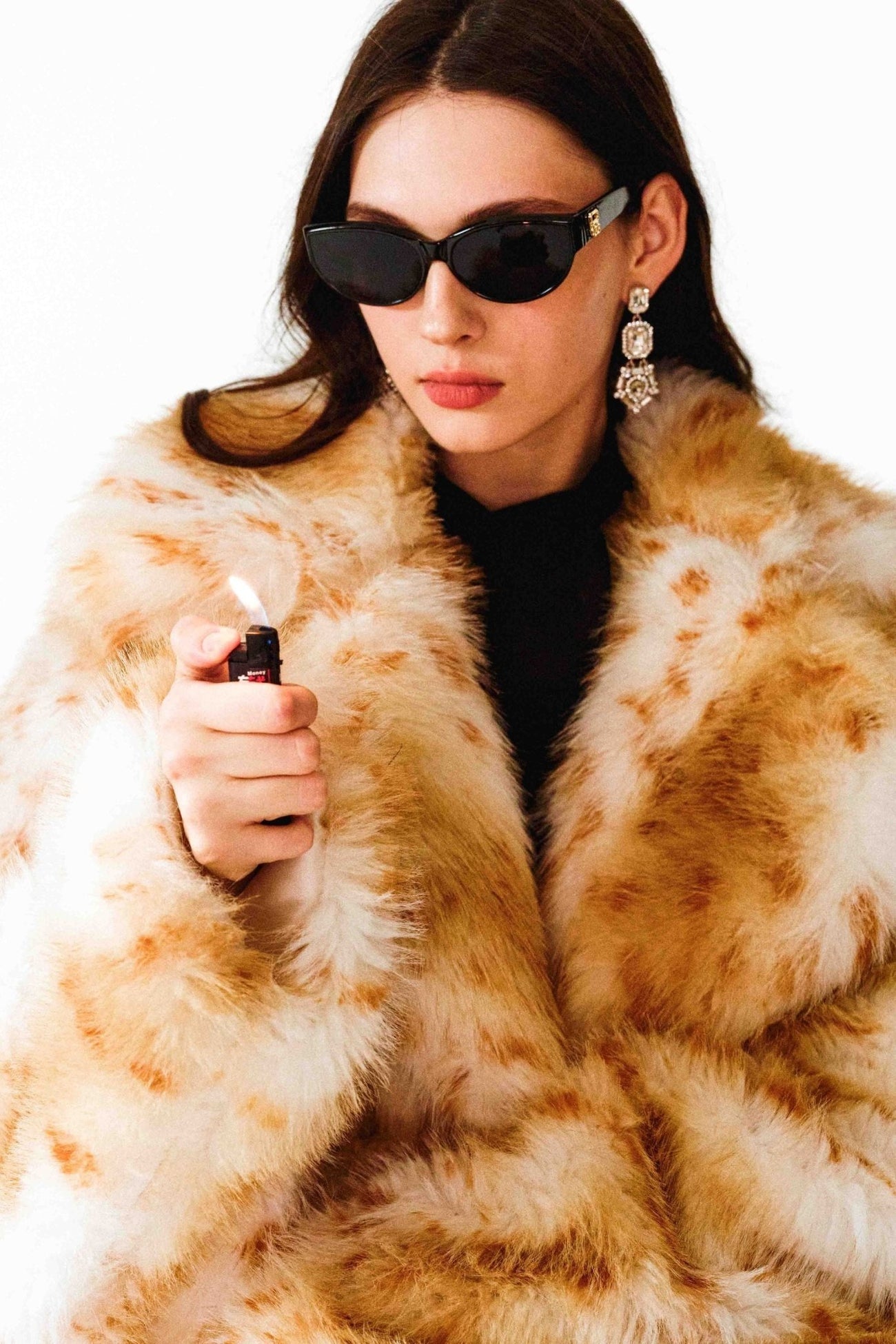 Isabelle mink fur coat