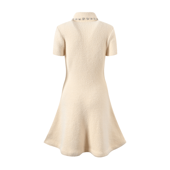 Nicole Mini Dress With Lapel Design Jacqueline van Hoef