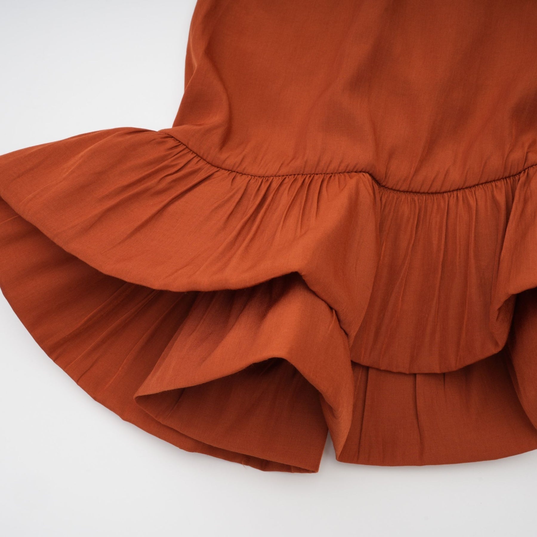 Karina ruffled midi dress