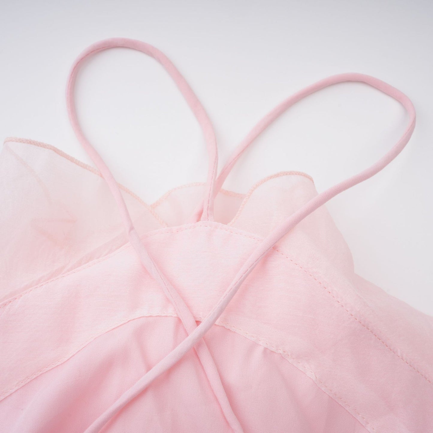 Lucie Pink Tiered Ruffled Mini Dress