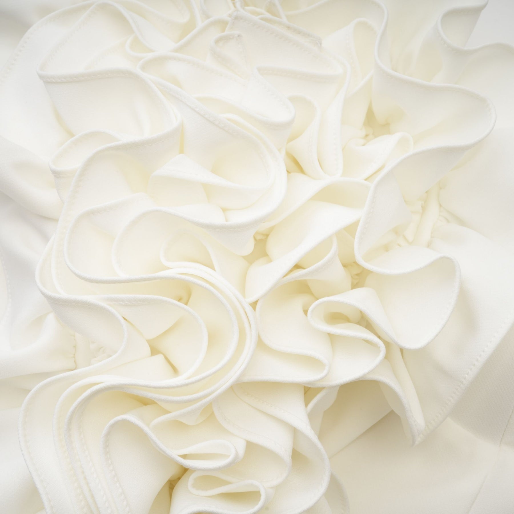 Lucie white floralapplique top