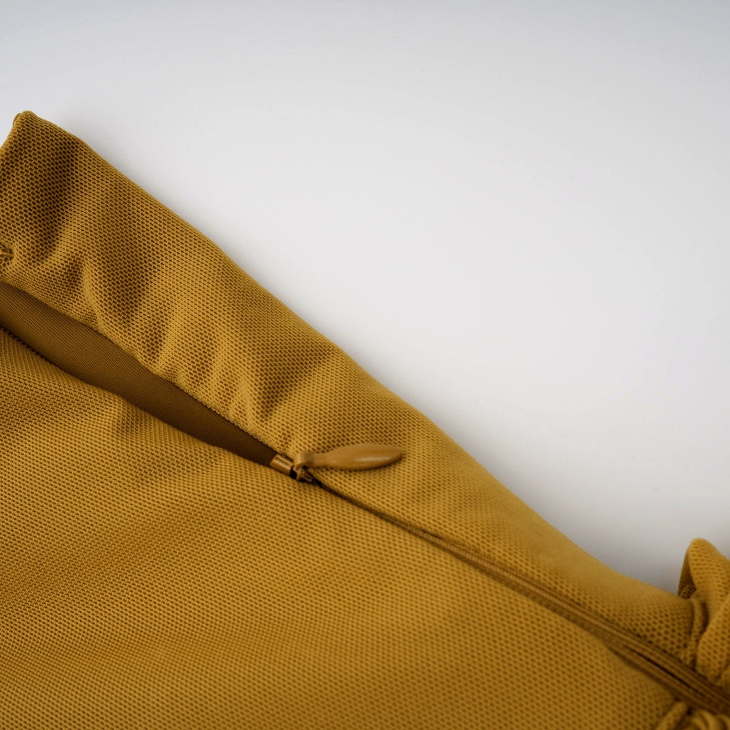 Ludivine ocher offshoulder cutout ruched maxi dress