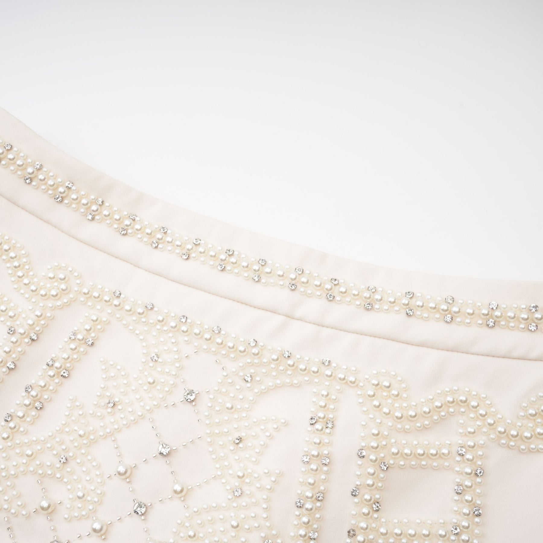 Luna embellished top  skirt matching set