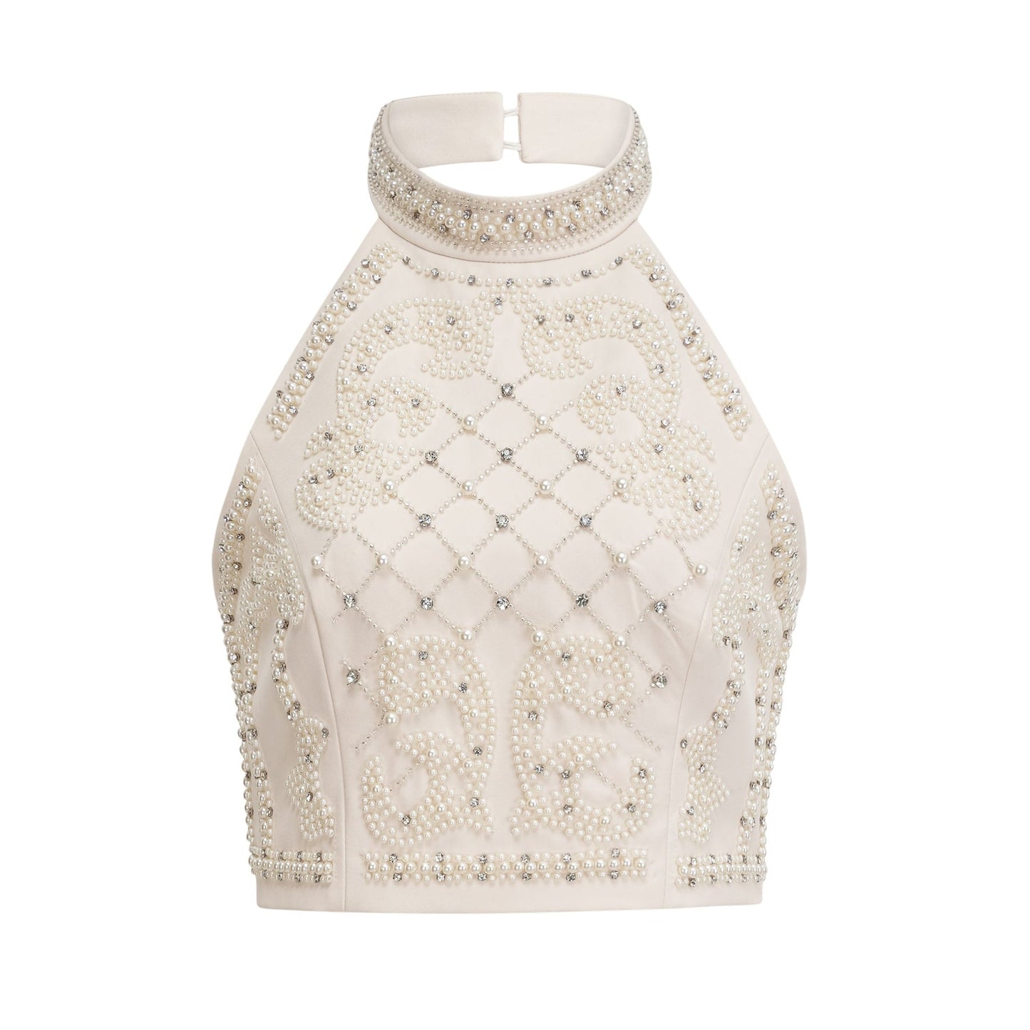 Luna embellished top skirt matching set
