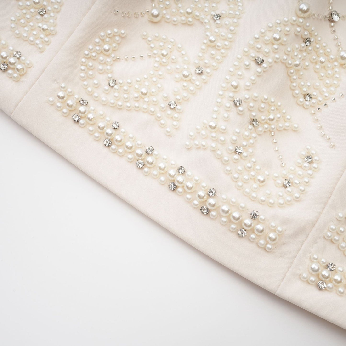 Luna embellished top  skirt matching set