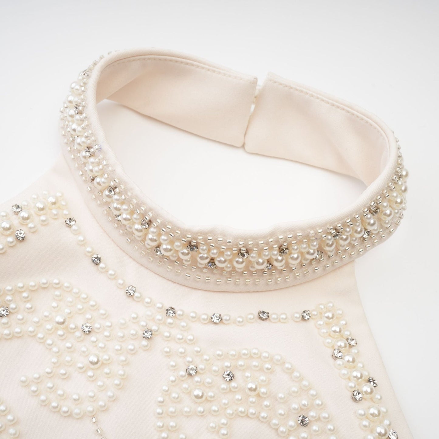 Luna embellished top skirt matching set
