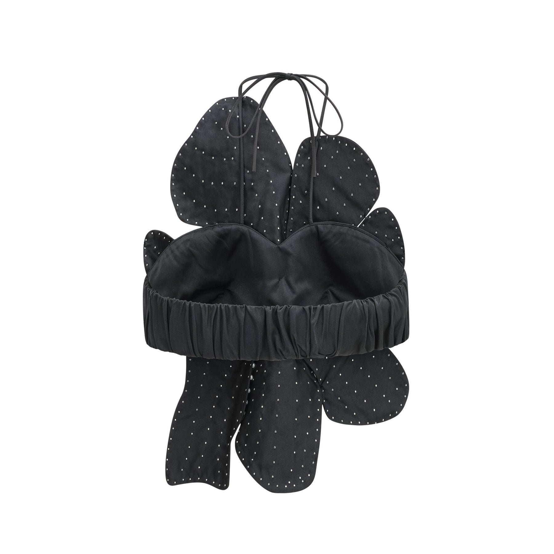 Maëlle fauxpearl embellished top