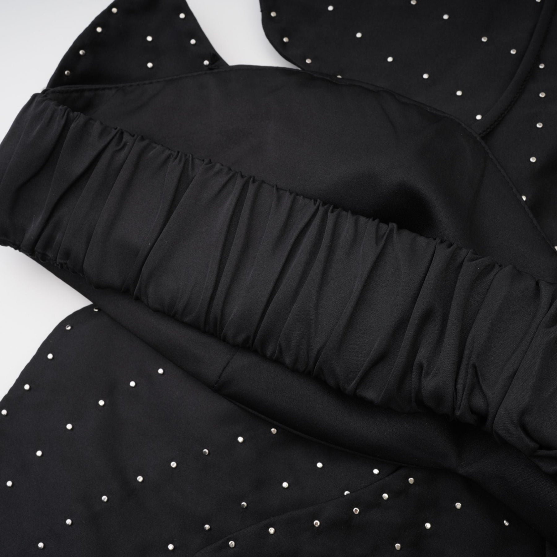 Maëlle fauxpearl embellished top