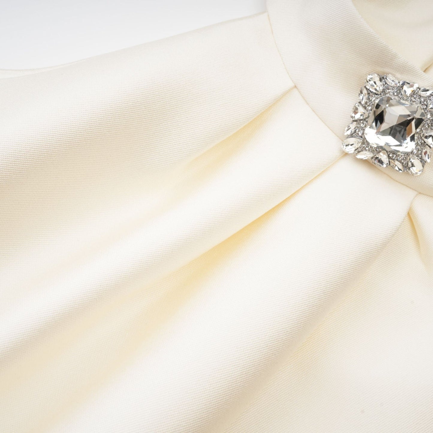 Manon white top skirt matching set