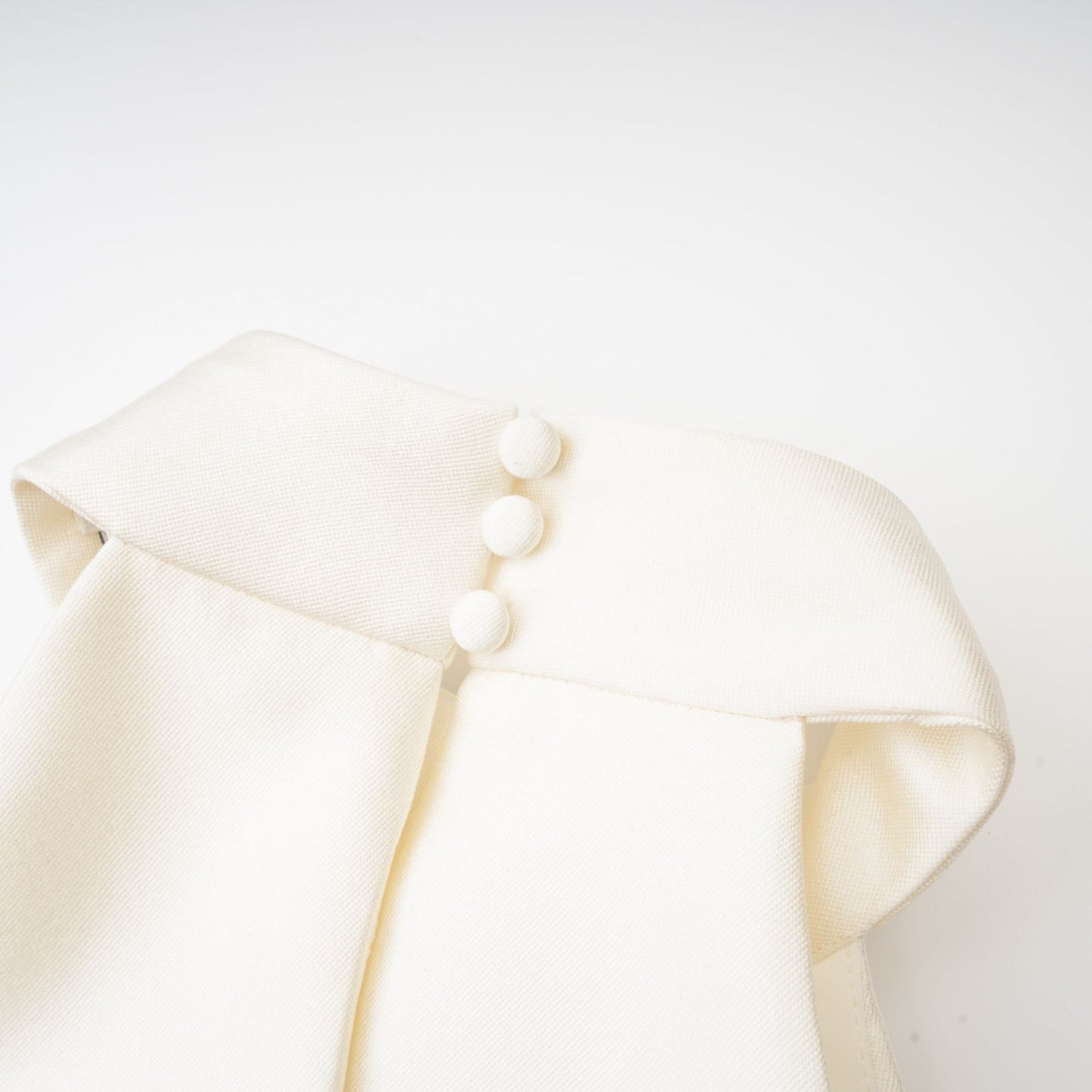 Manon white top skirt matching set