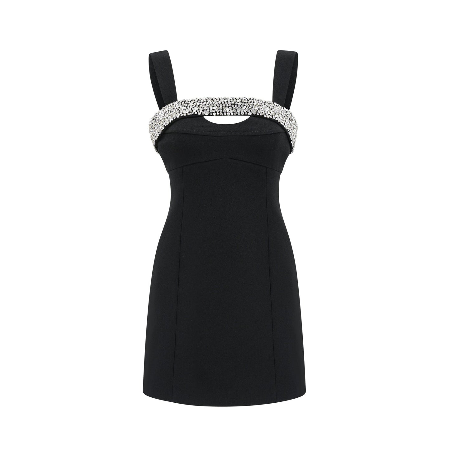 Mathilde black mini dress