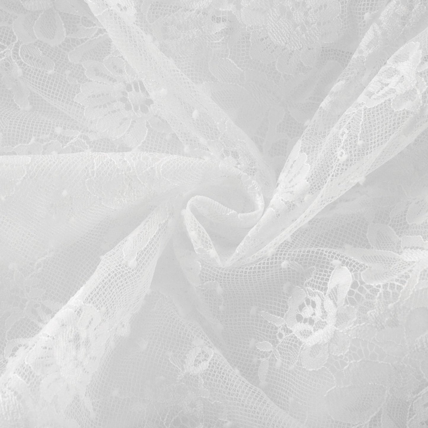 Mélisande white lace tiered maxi dress