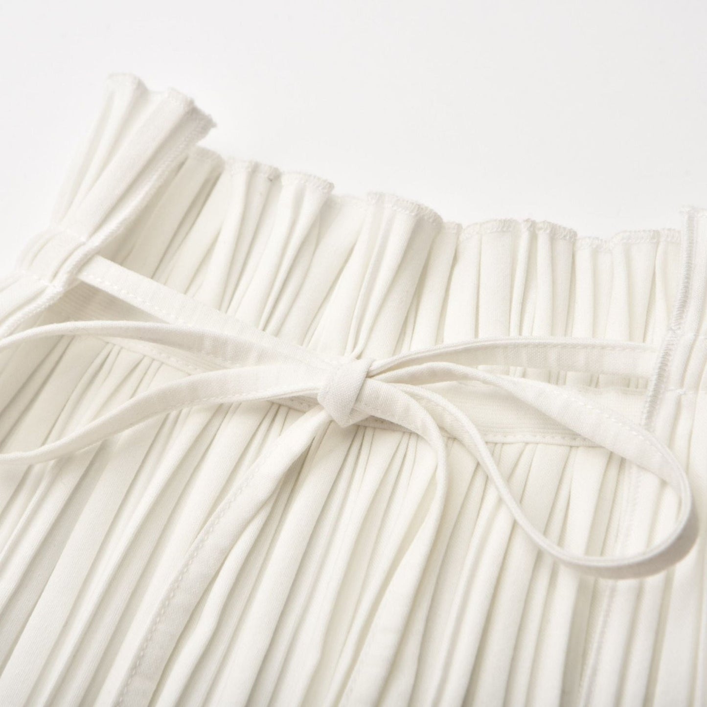 Milisent openback pleated top skirt matching set