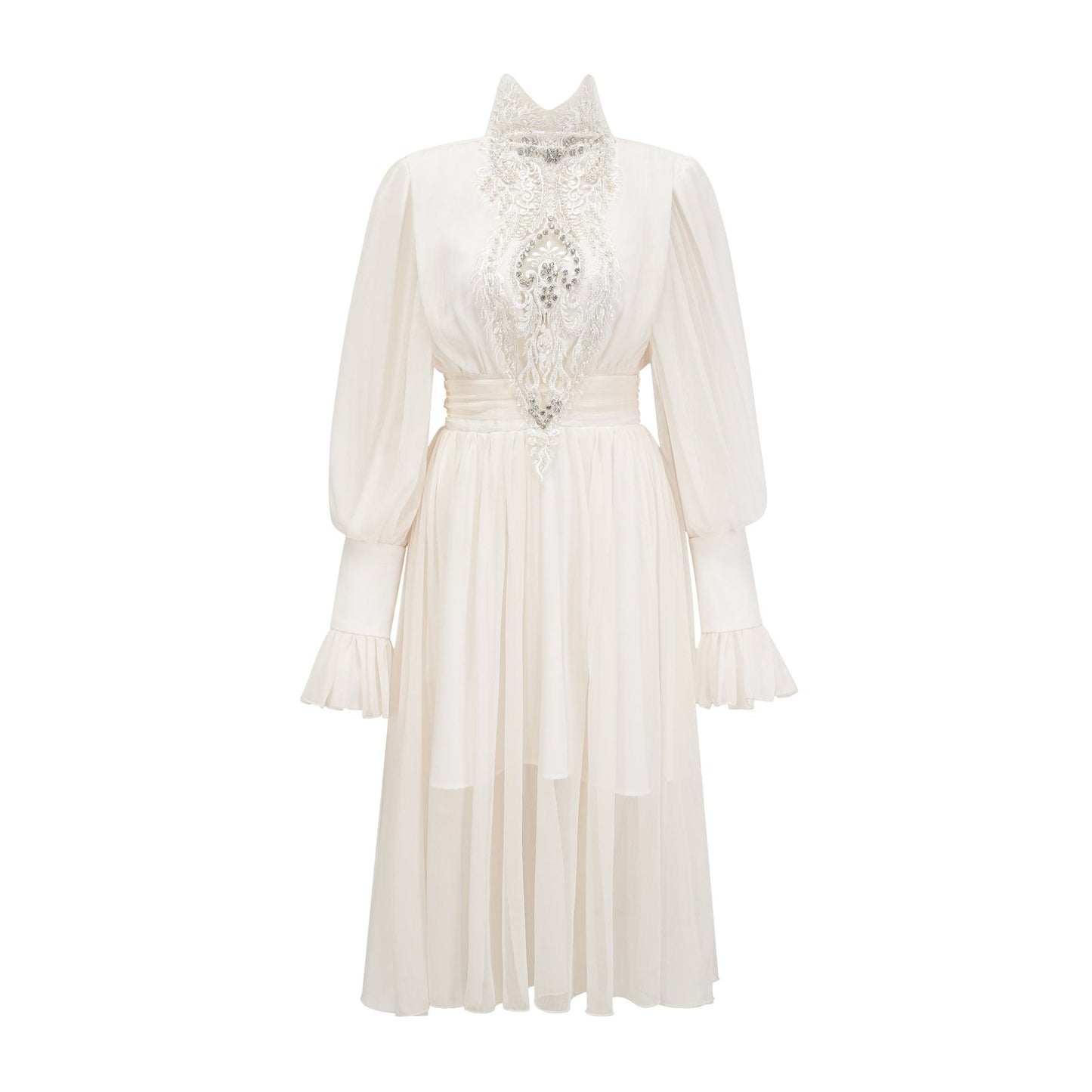 Mirage lacedetail embellished dress