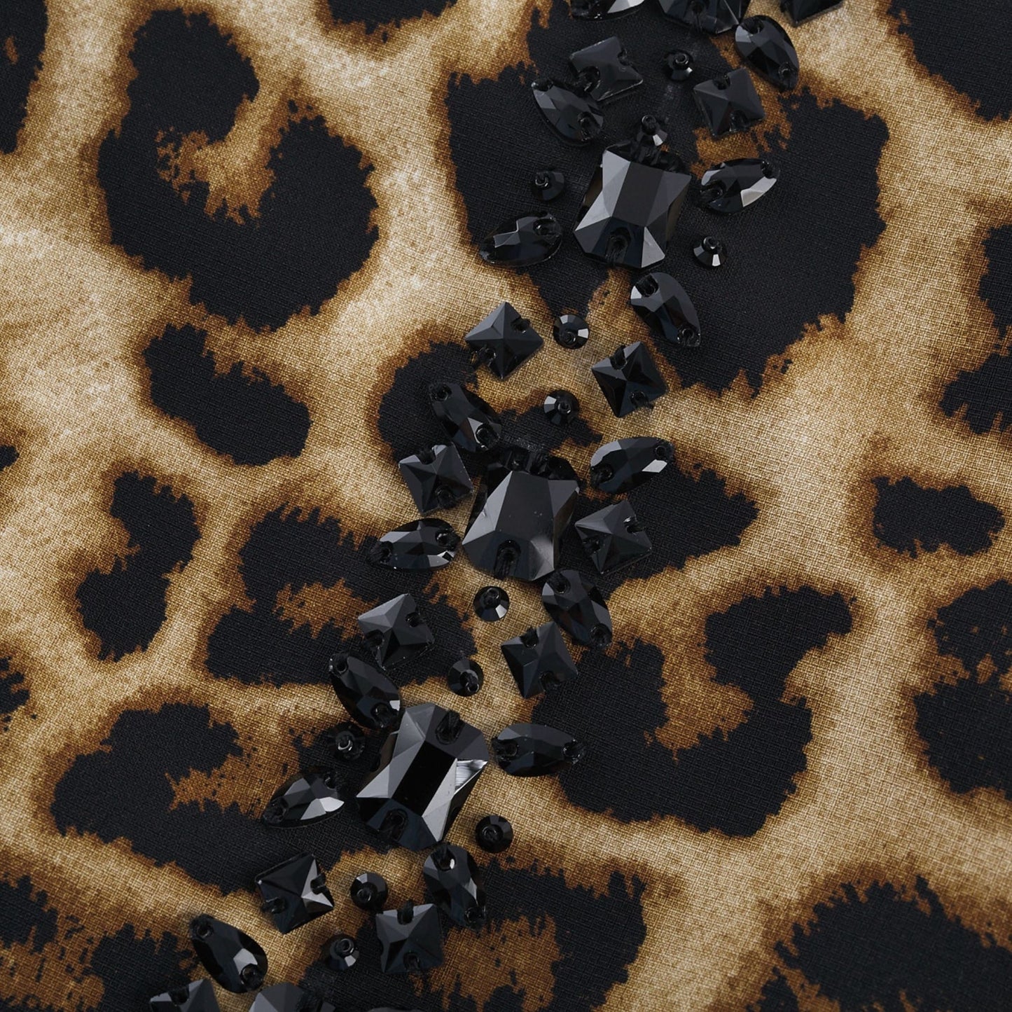 Noémie leopardprint top skirt matching set