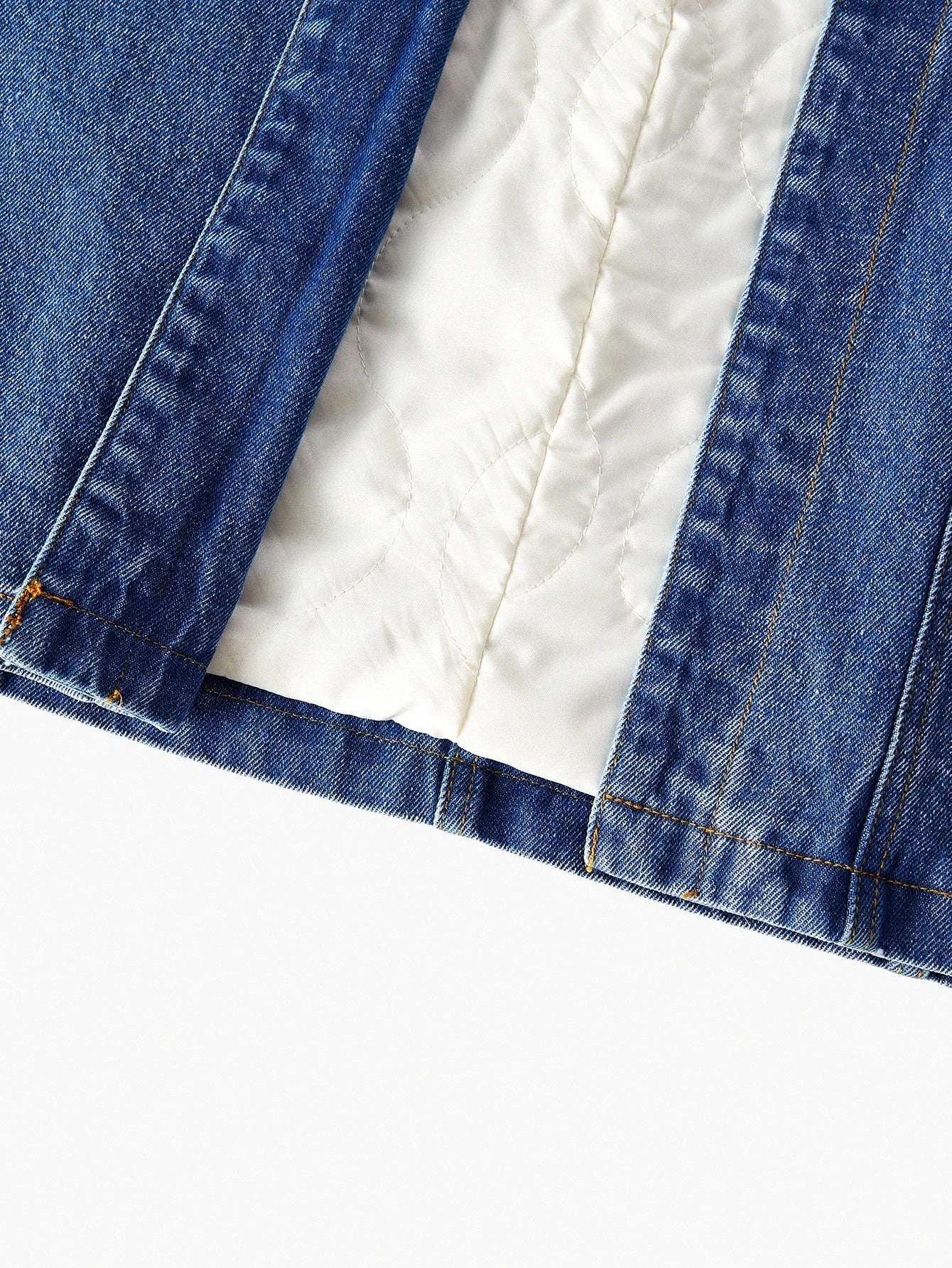PREMIUM BUTTON UP POCKET DENIM COAT