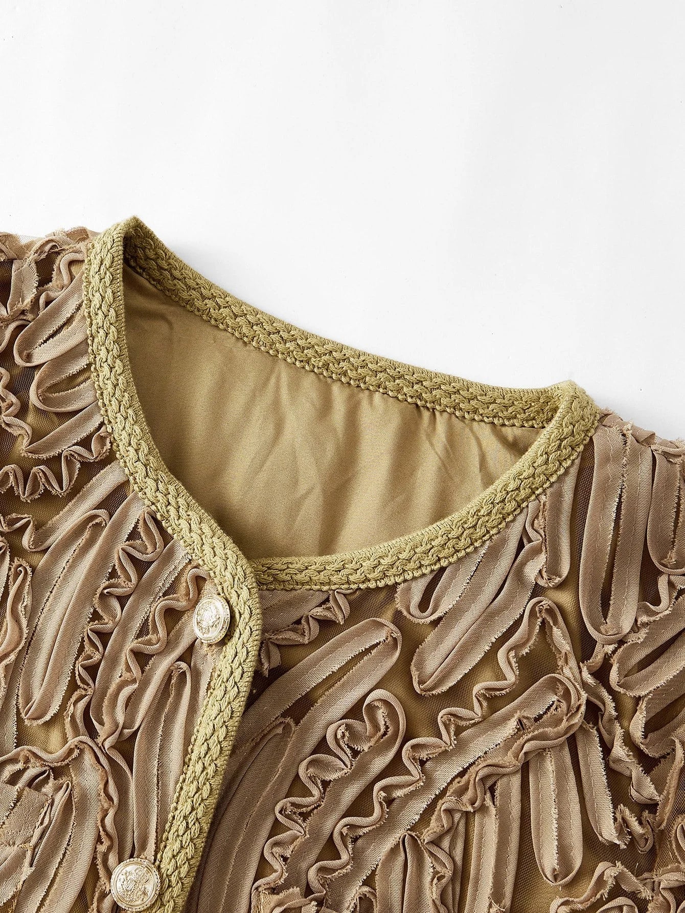 PREMIUM BUTTON UP TEXTURED PATTERN CARDIGAN