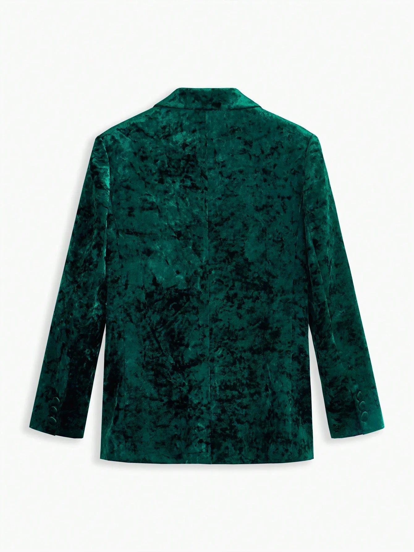 PREMIUM CRUSHED VELVET BLAZER