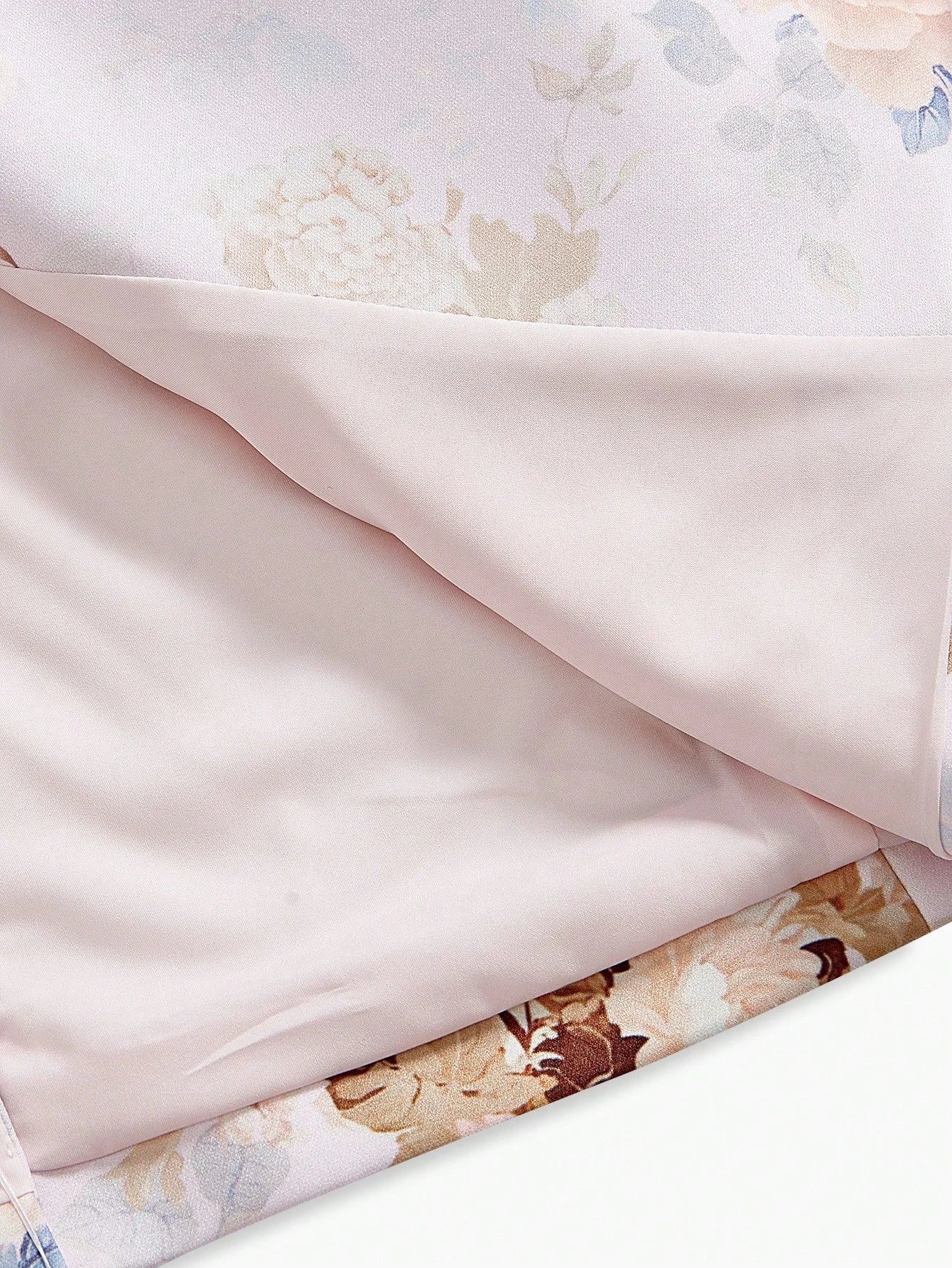 PREMIUM DOUBLE BUTTON FLOWER PATTERN BLAZER