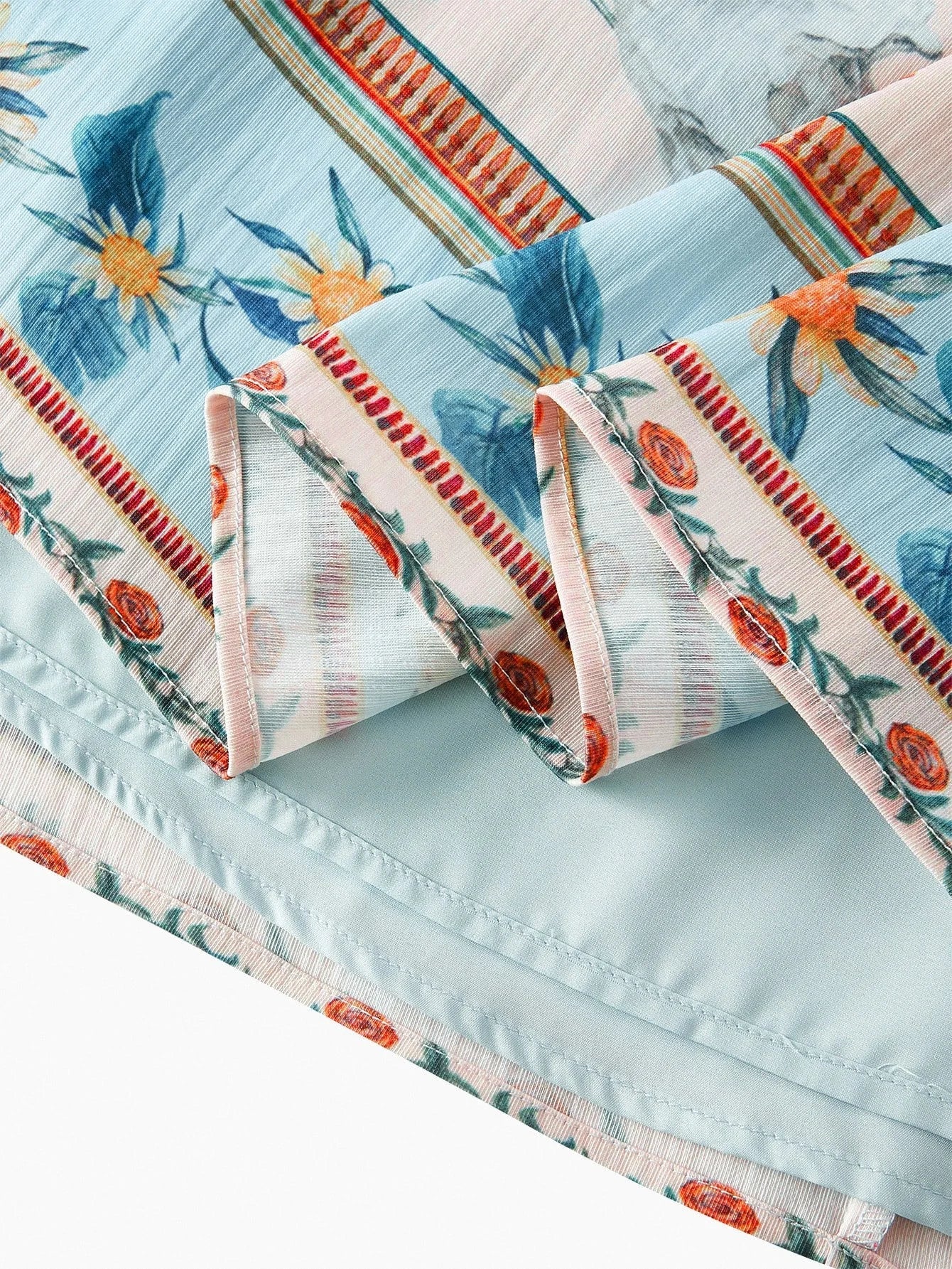 PREMIUM FLORAL PRINT GATHERED DRESS