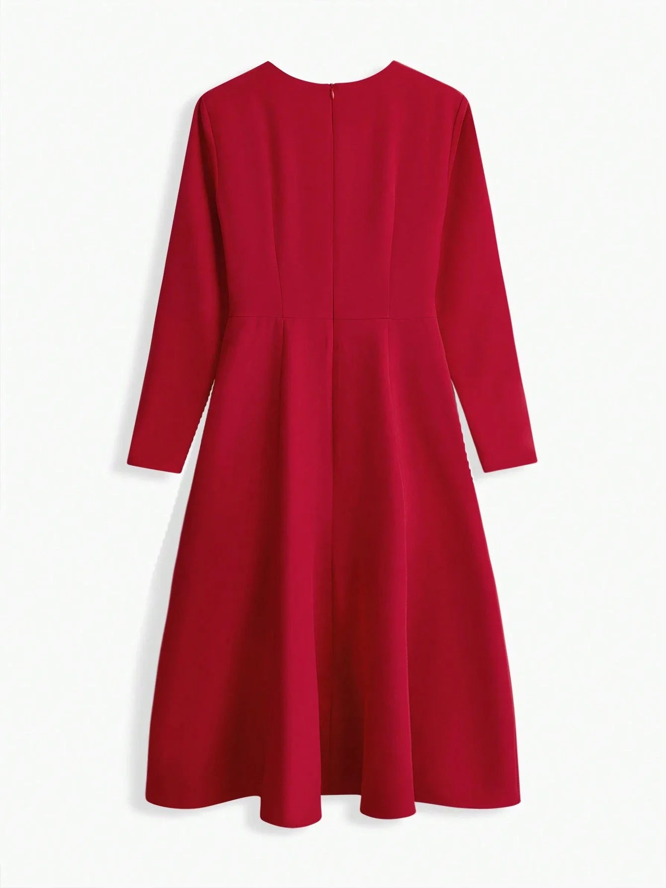 PREMIUM FOLD WAIST LONG DRESS