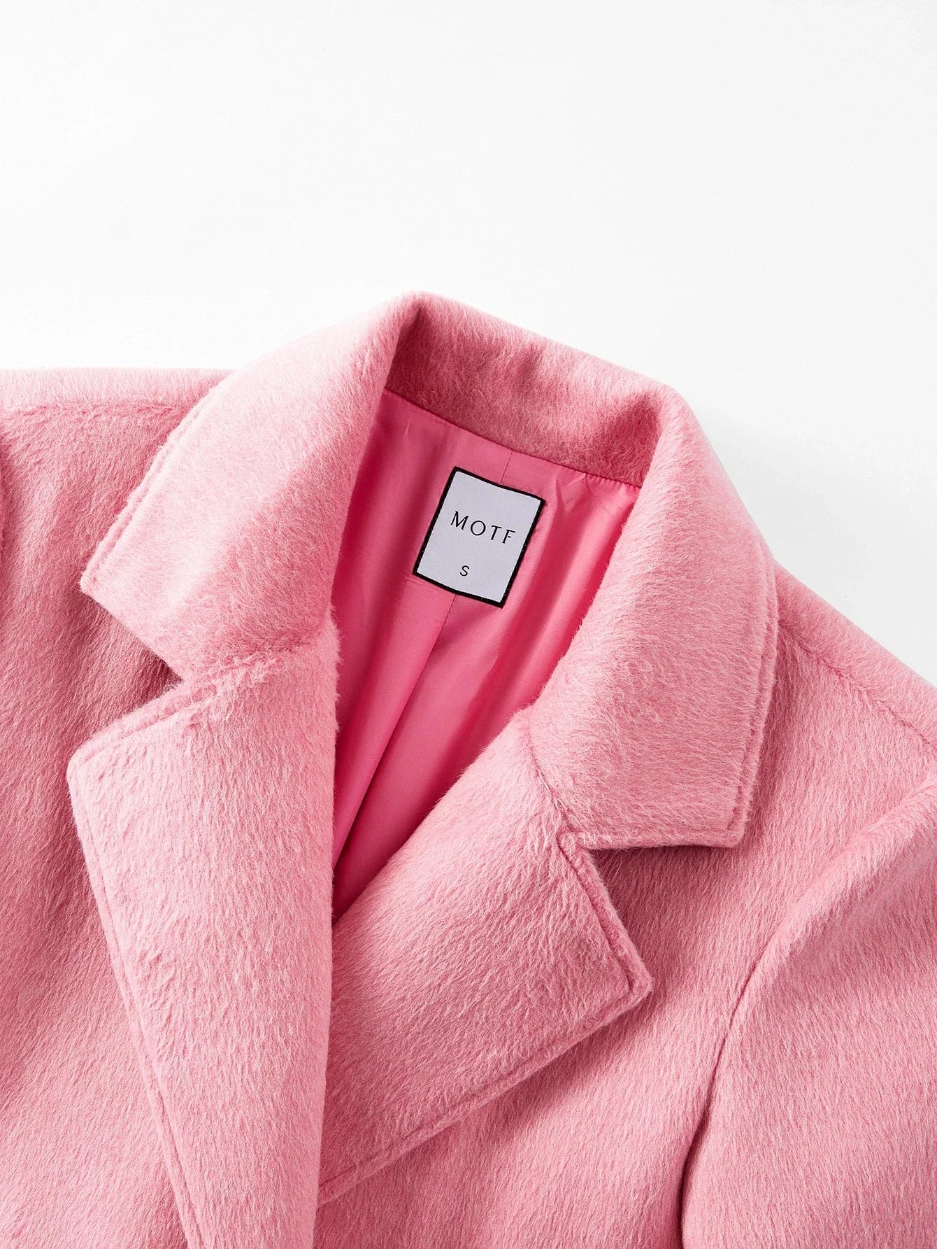 PREMIUM LAPEL BLACK BELT OVERCOAT