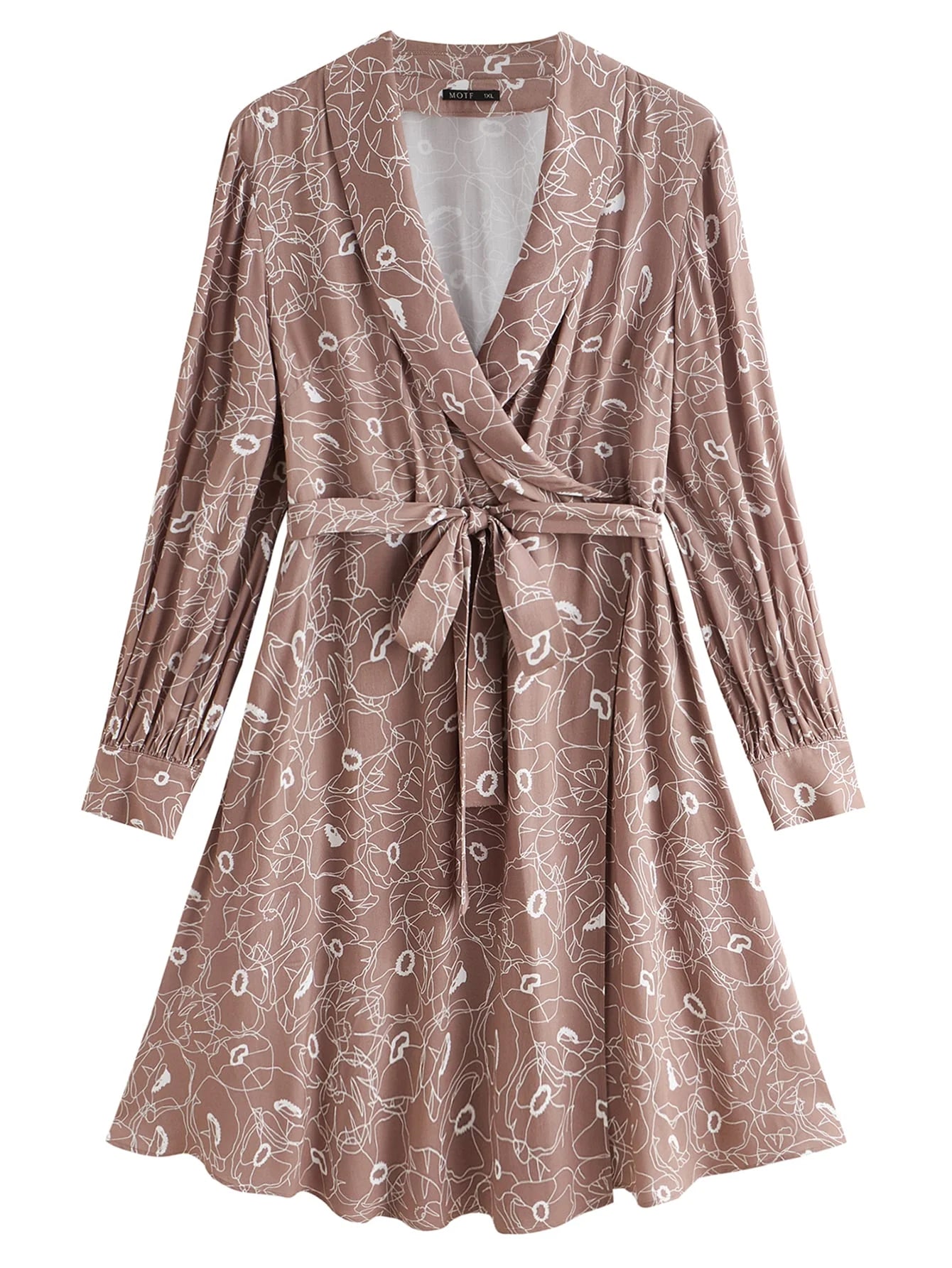 PREMIUM PLUS BELTED DRESS