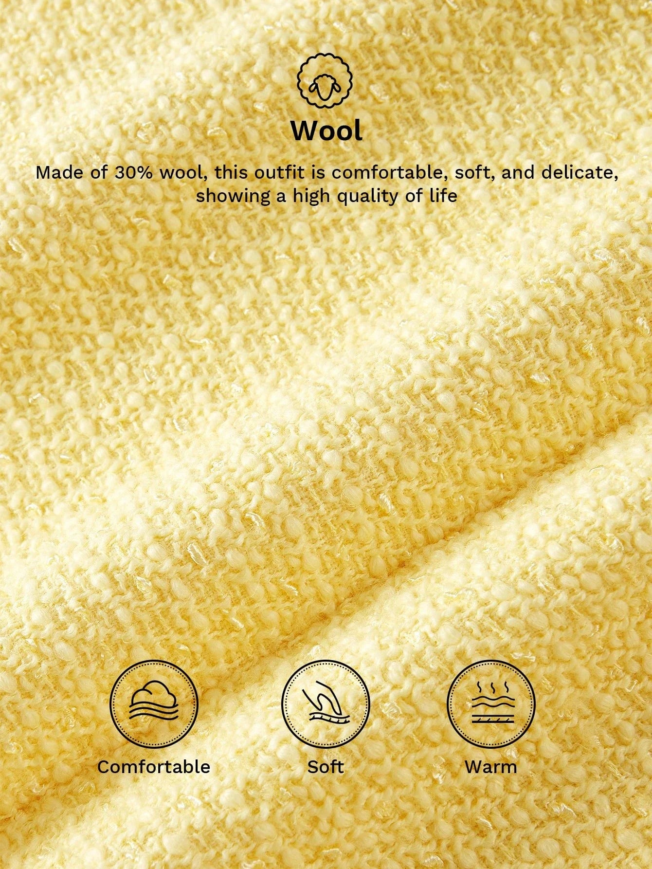 PREMIUM PLUSH SLEEVE PATCHWORK LONG WOOL BLEND OVERCOAT AUTUMNWINTER