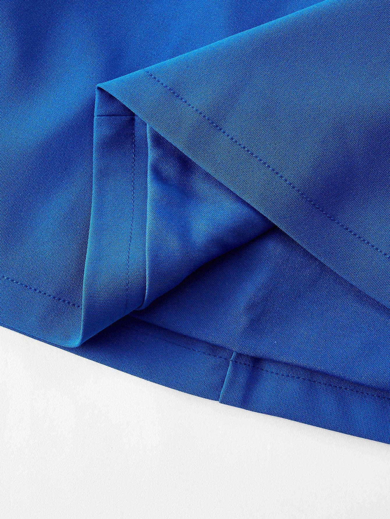 PREMIUM RUCHED WAIST SLIM FIT MIDI DRESS