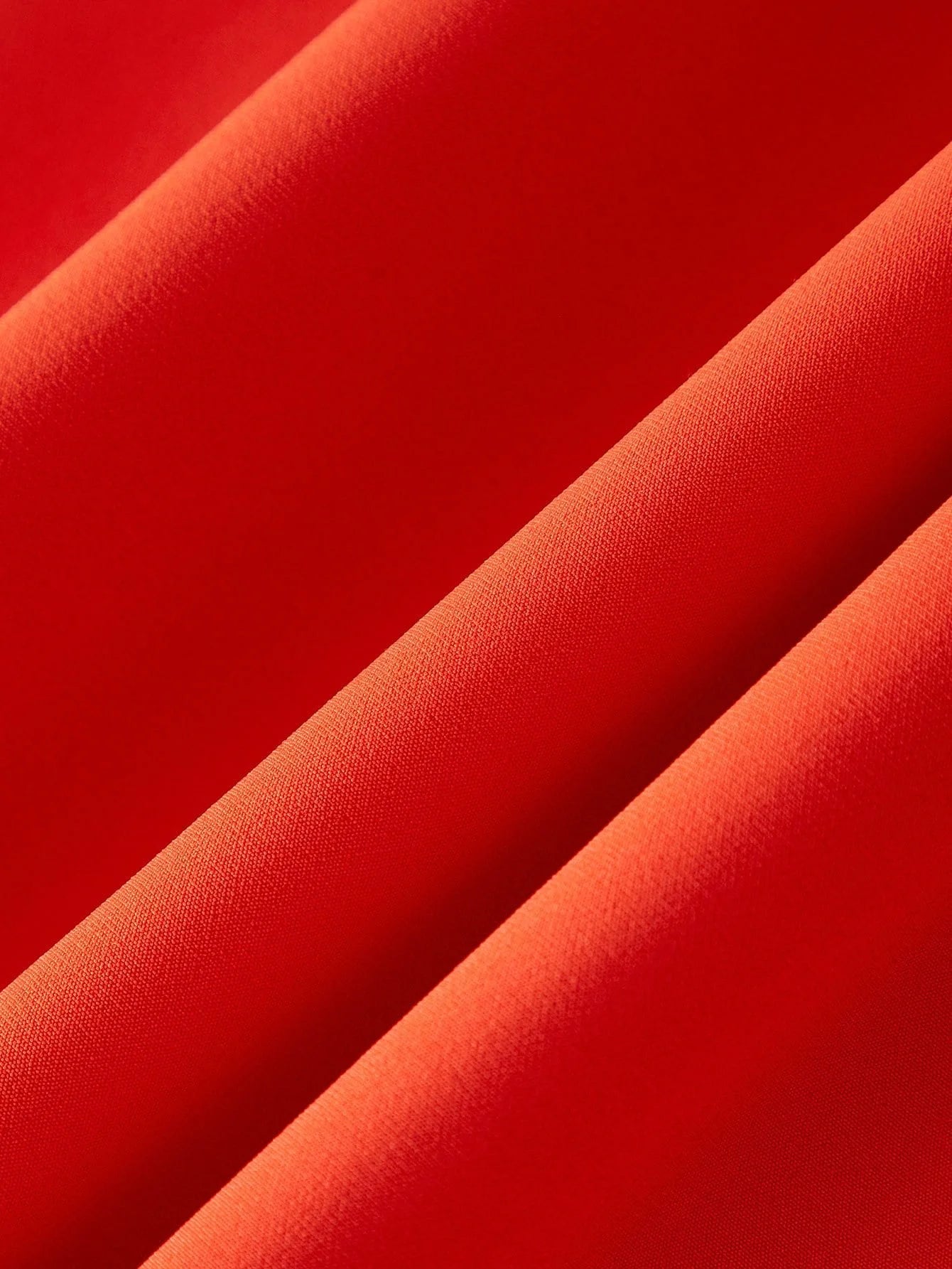 PREMIUM SOLID COLOR 3D FLORAL DECOR RUFFLE SLEEVE CINCHED WAIST MIDCALF DRESS