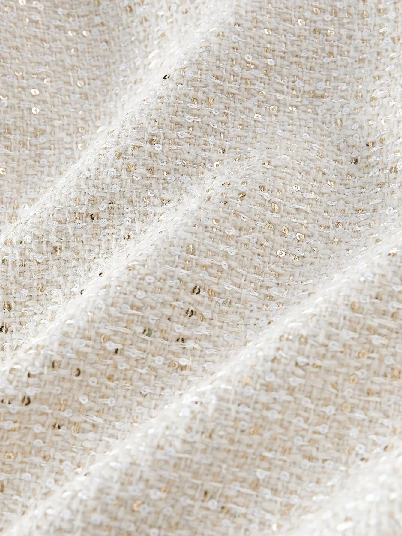 PREMIUM TWEED WRAP SLEEVELESS DRESS