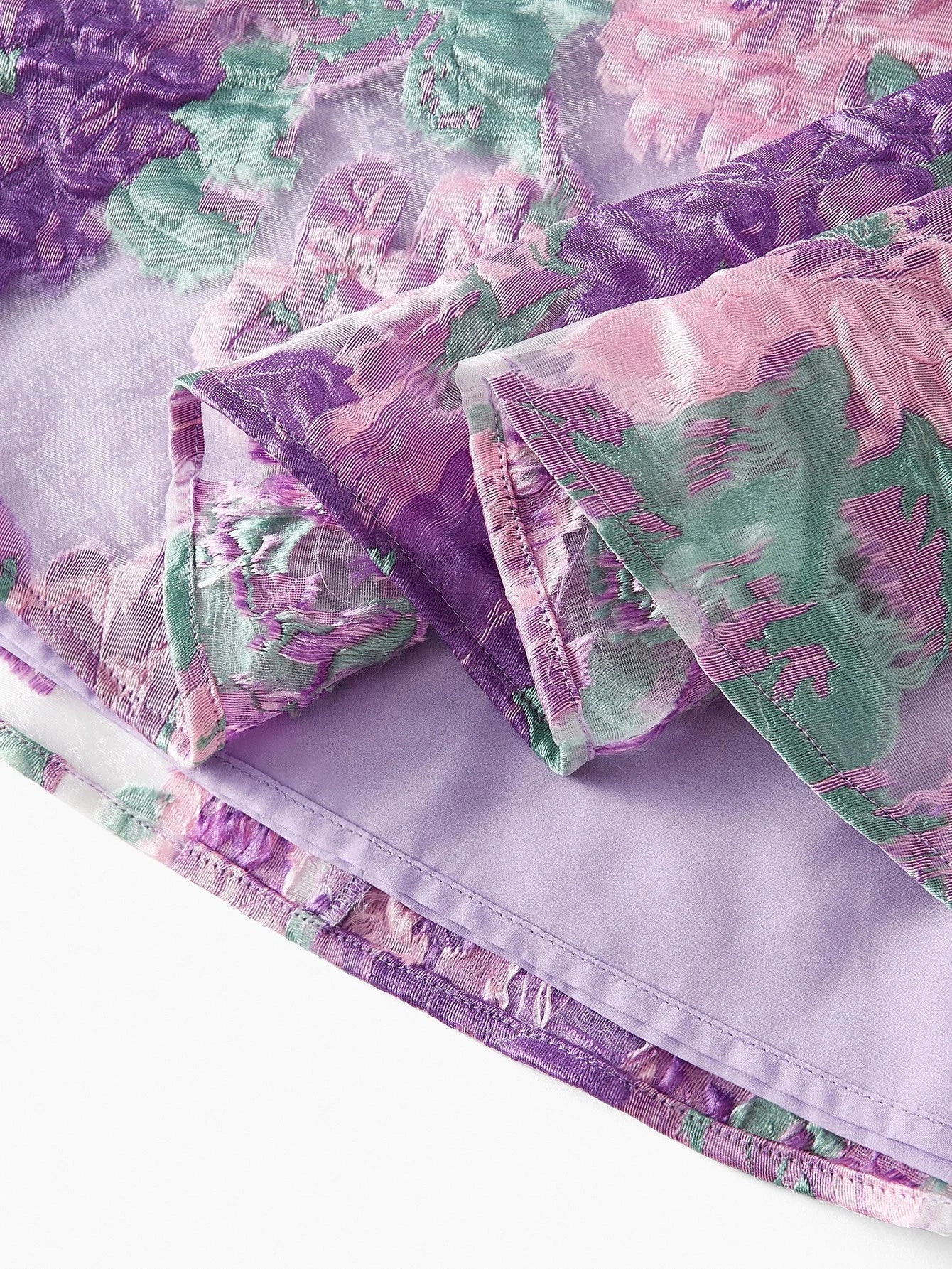 PREMIUM WOMENS JACQUARD DEEP VNECK MIDLENGTH DRESS SUMMER