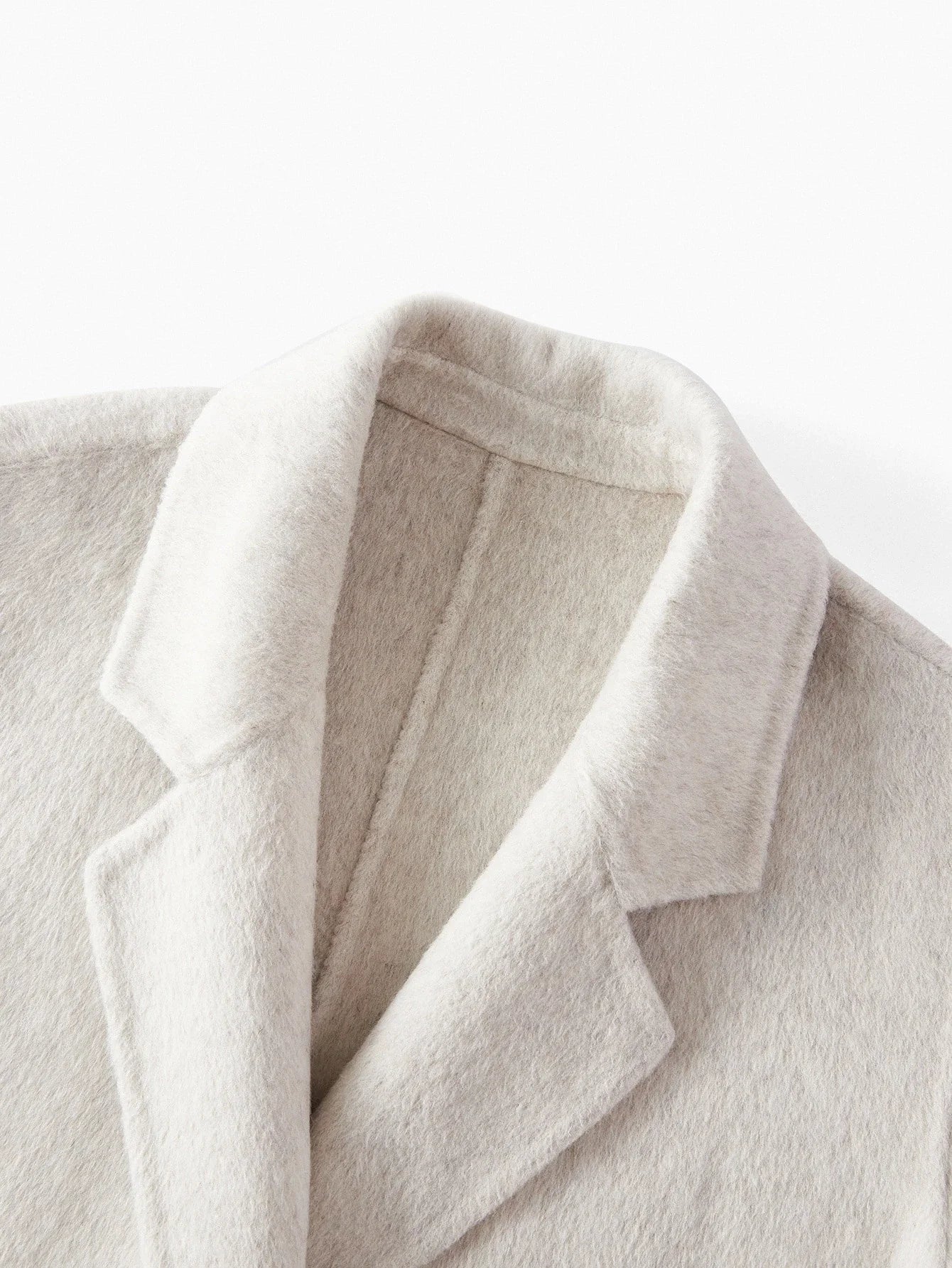 PREMIUM WOOL BELTED POCKET OVERCOAT