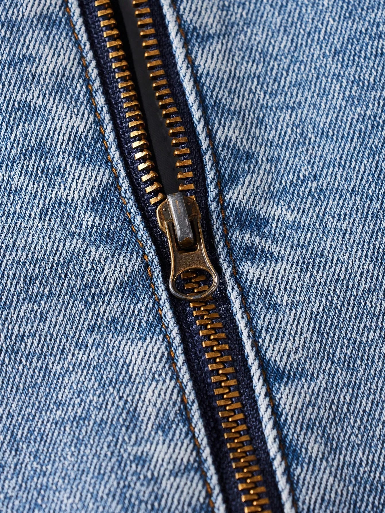 PREMIUM ZIPPER BACK DENIM TUBE TOP