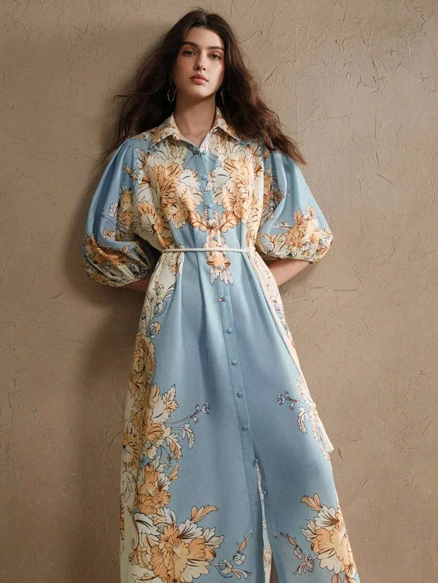 Printed Casual Vacation Bohemian Dress For Women