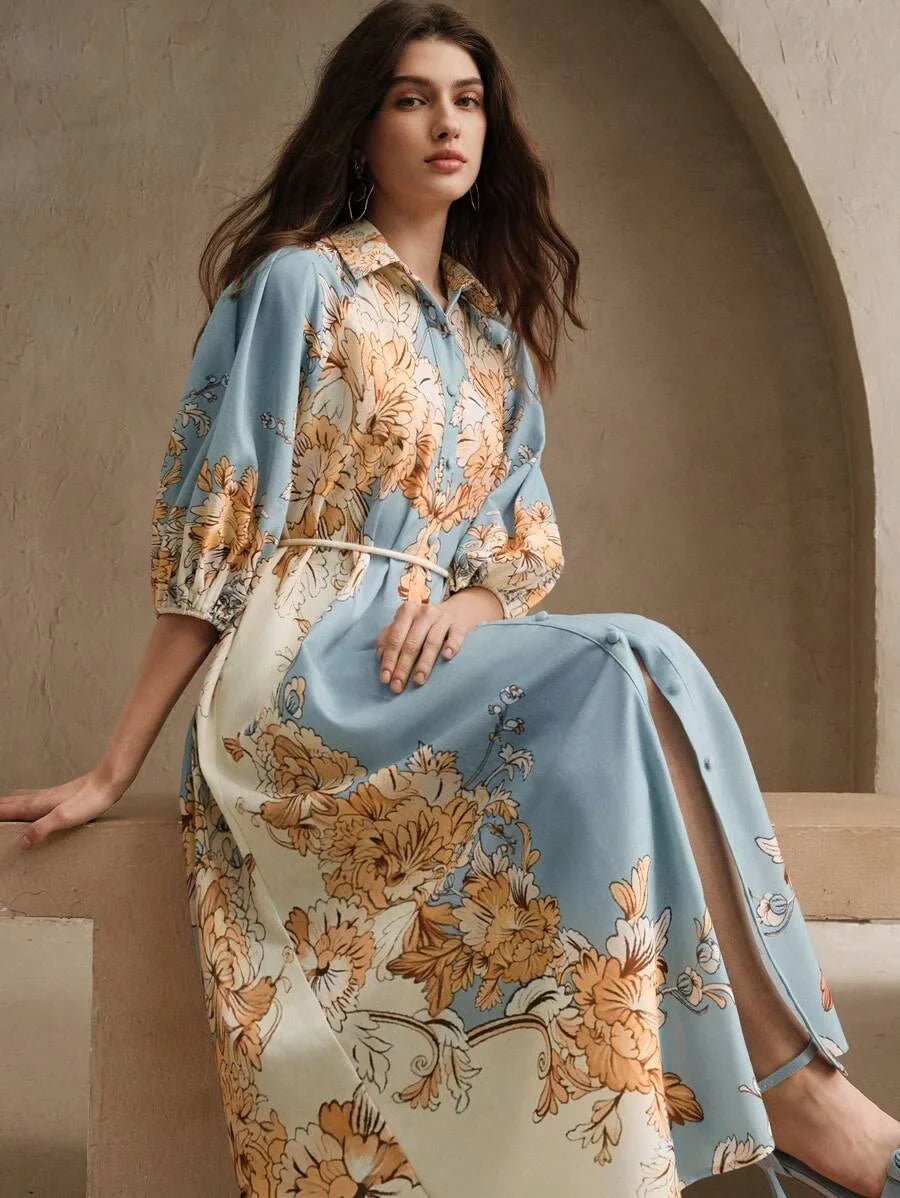 Printed Casual Vacation Bohemian Dress For Women