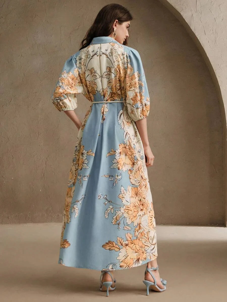 Printed Casual Vacation Bohemian Dress For Women