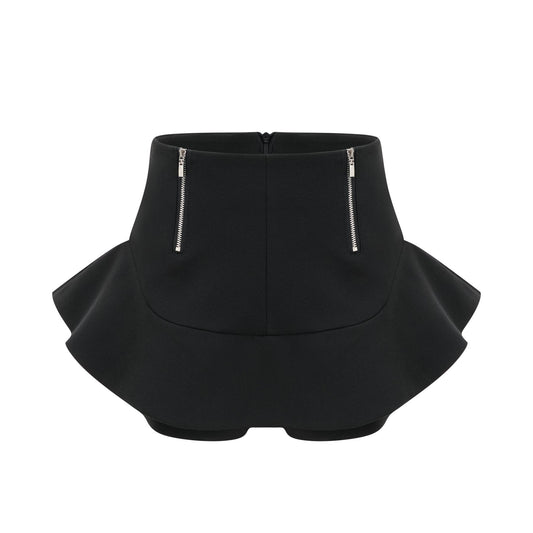 Priscille layered flouncehem shorts