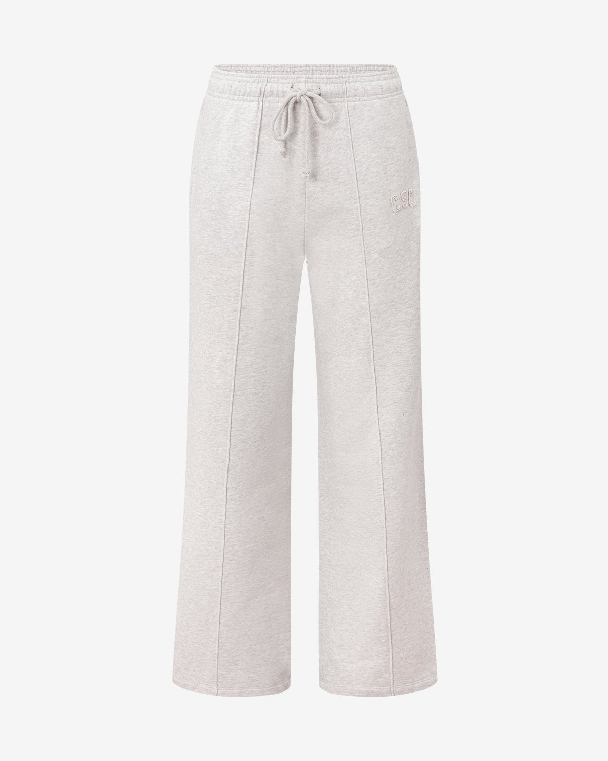 Relaxed fit wide - leg sweatpants for casual comfort - Grey