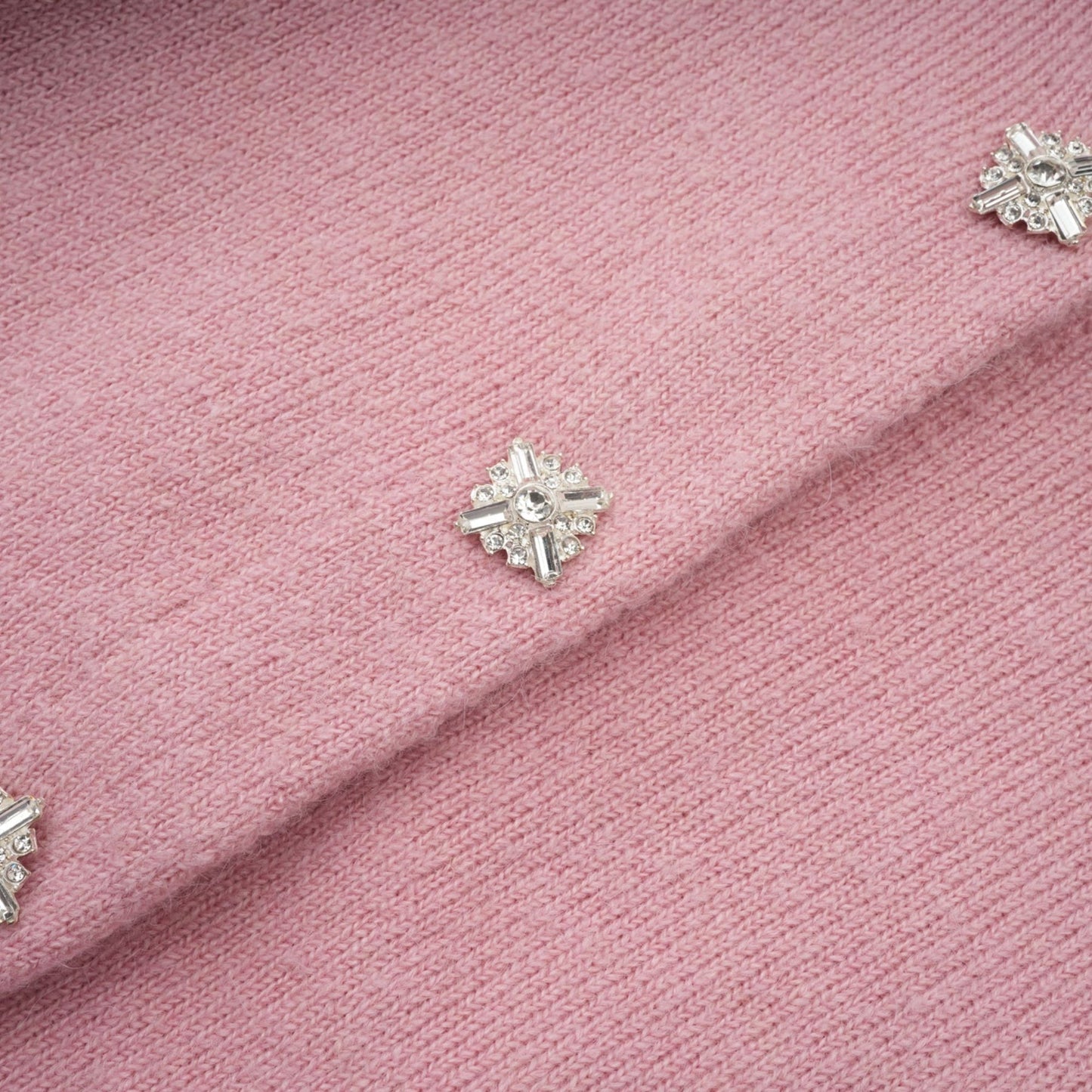 Renée pink embellished jacket skirt matching set