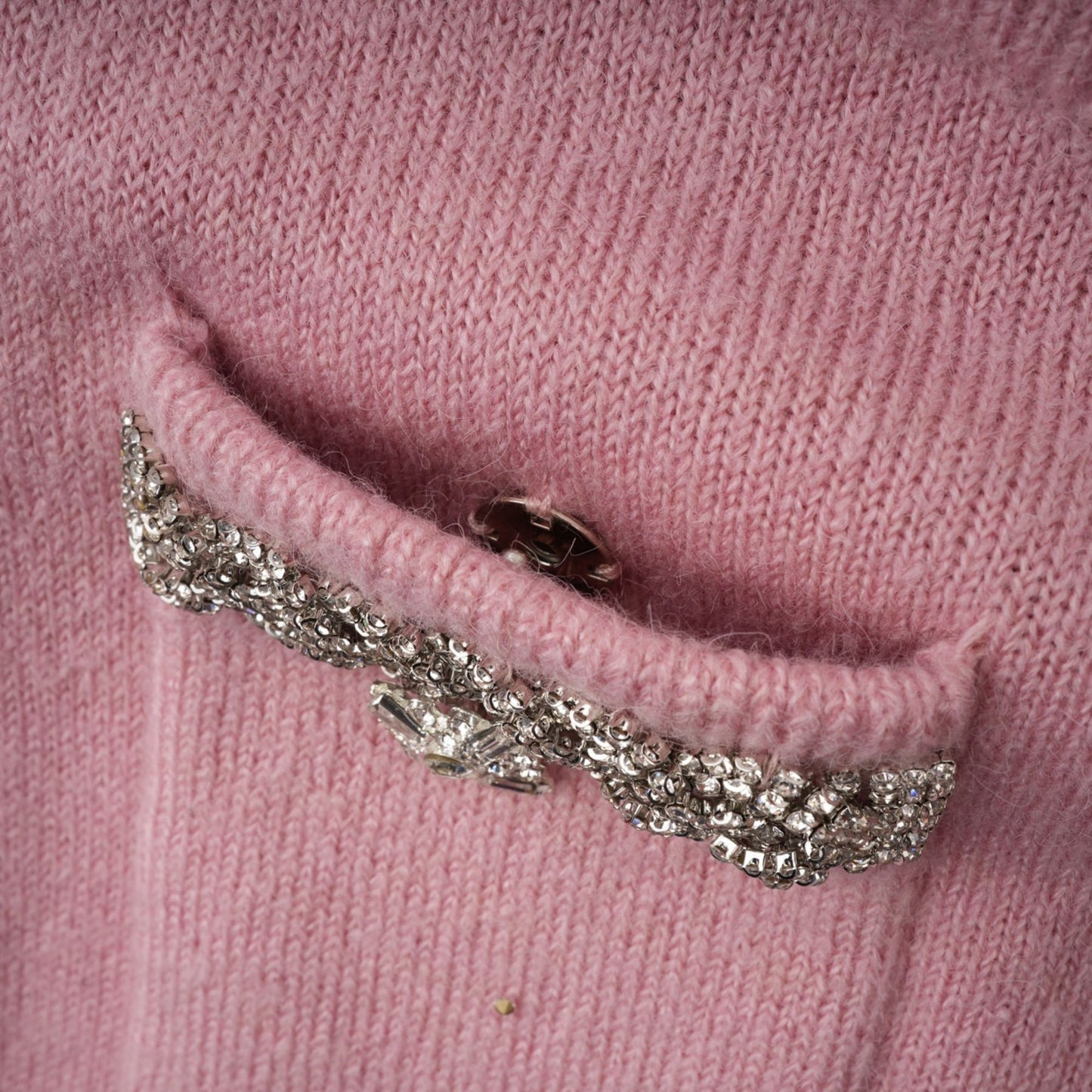 Renée pink embellished jacket skirt matching set