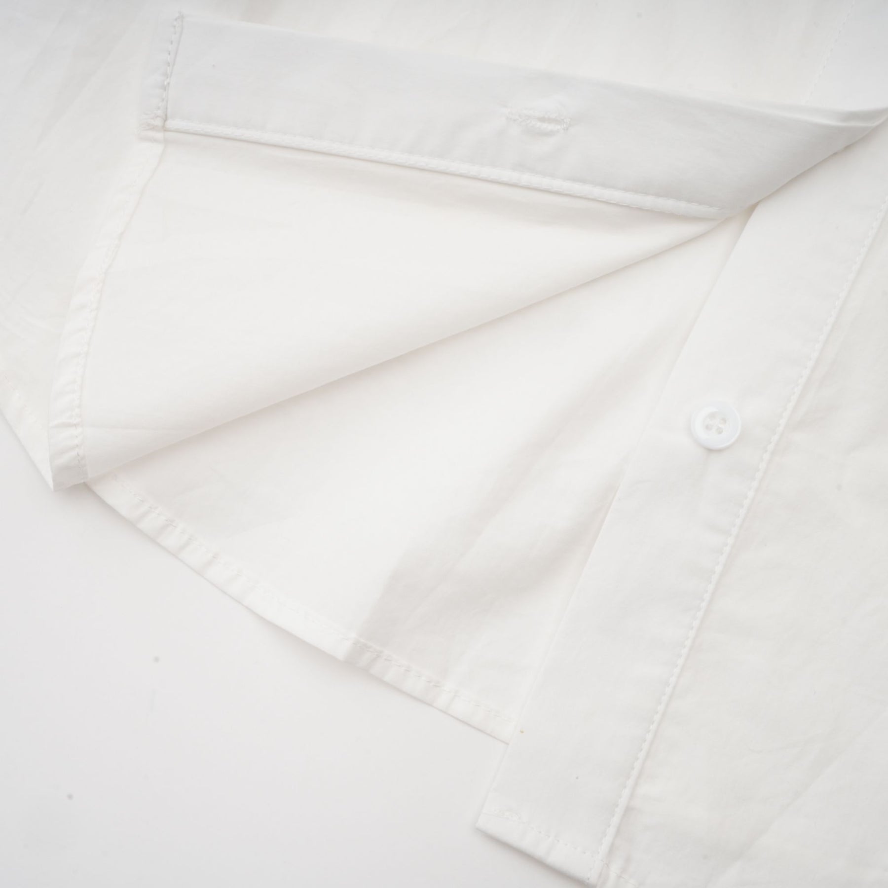 Rosalie white floral cutout shirt