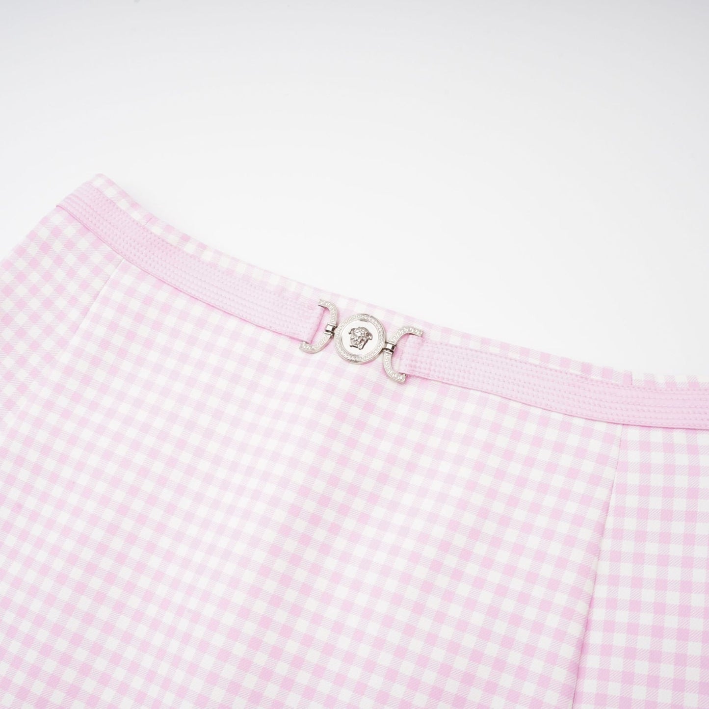 Sandrine ginghamcheck top skirt matching set