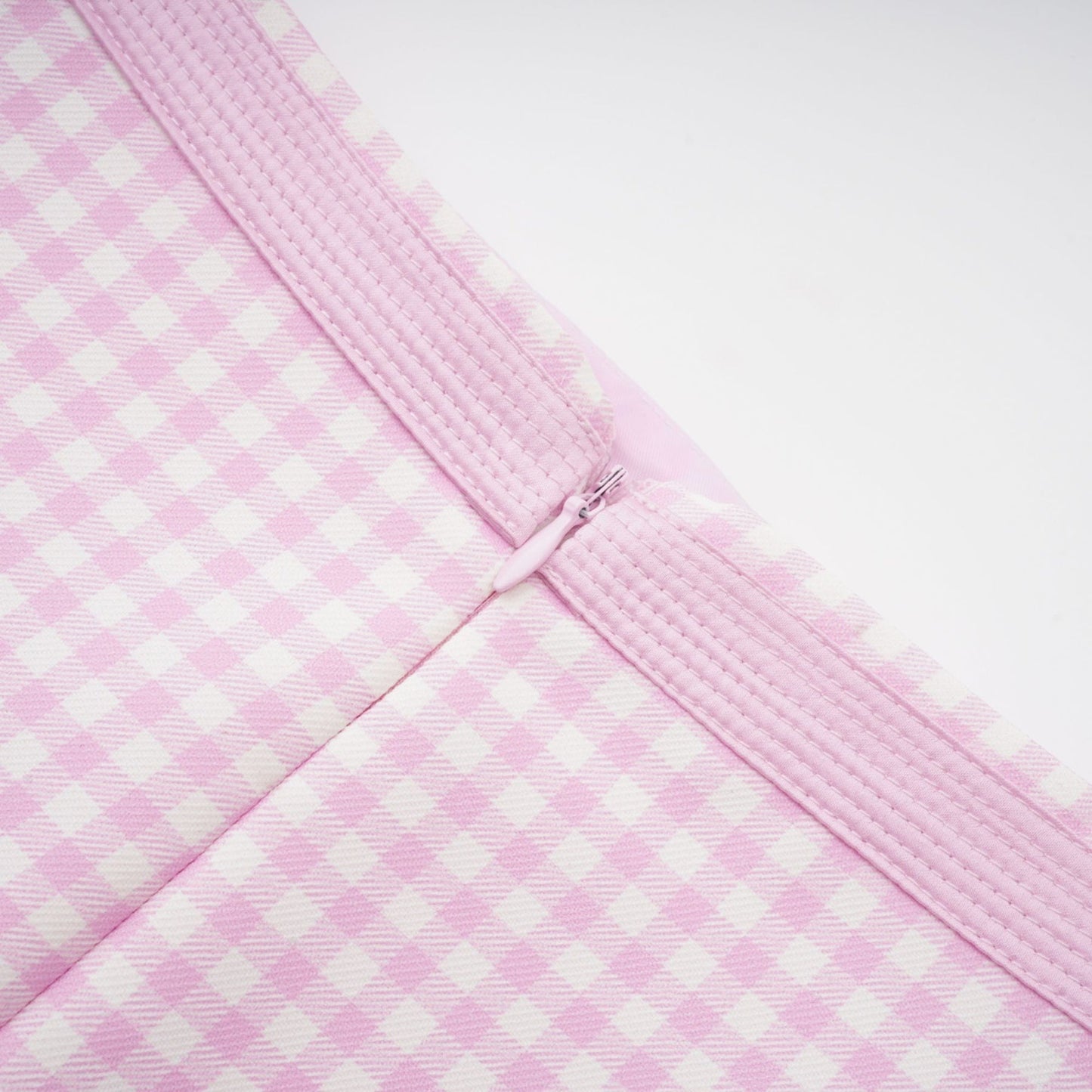 Sandrine ginghamcheck top skirt matching set