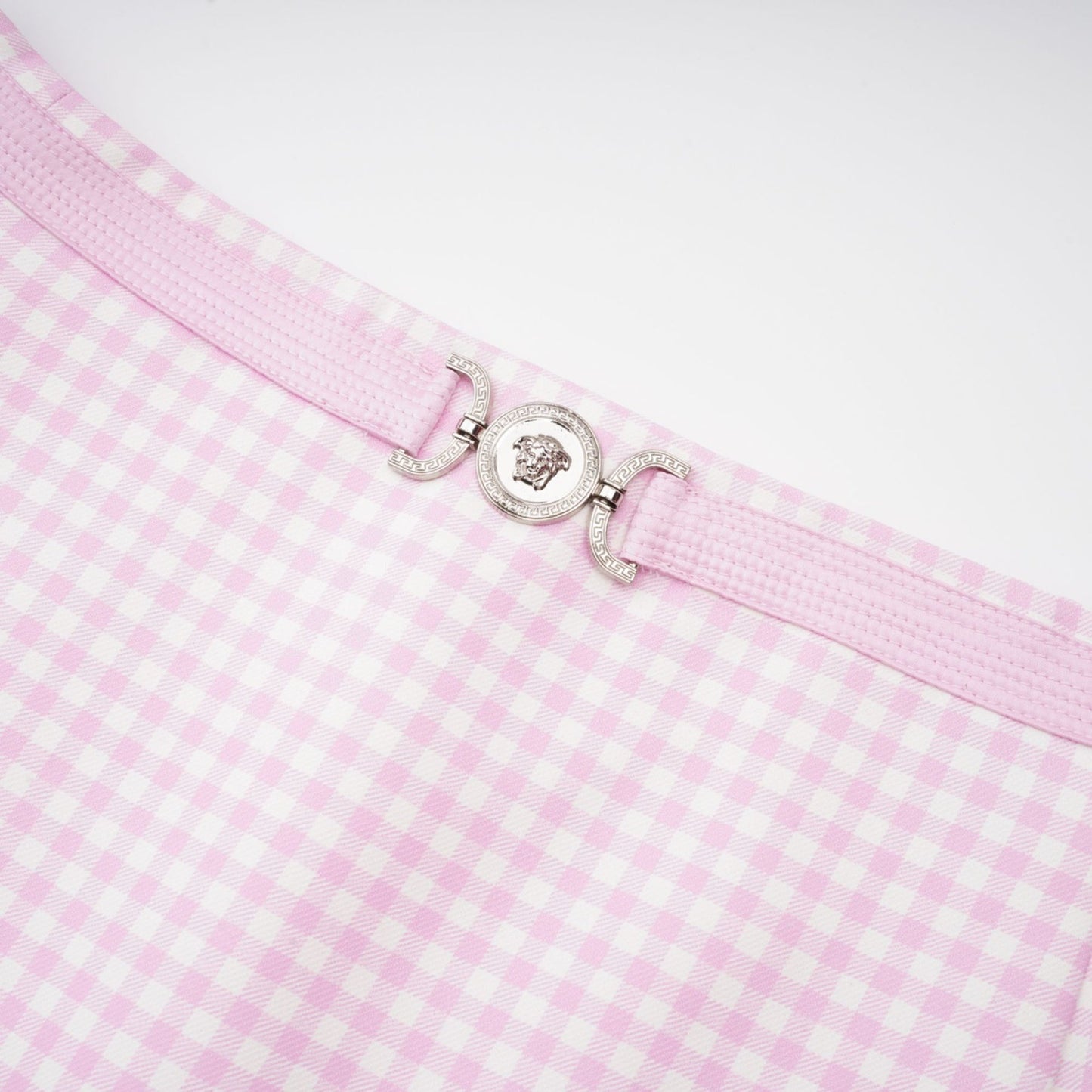 Sandrine ginghamcheck top skirt matching set