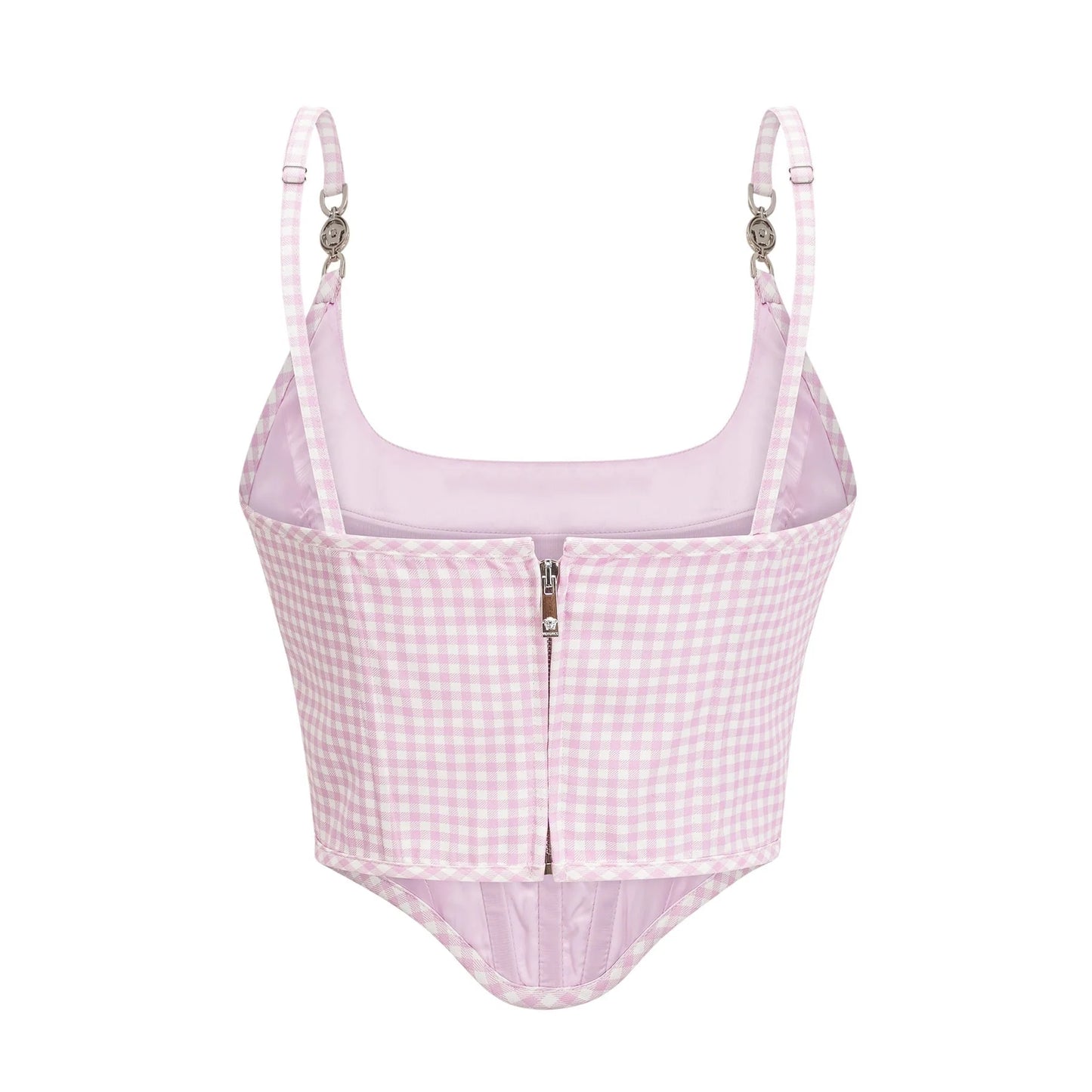 Sandrine ginghamcheck top skirt matching set