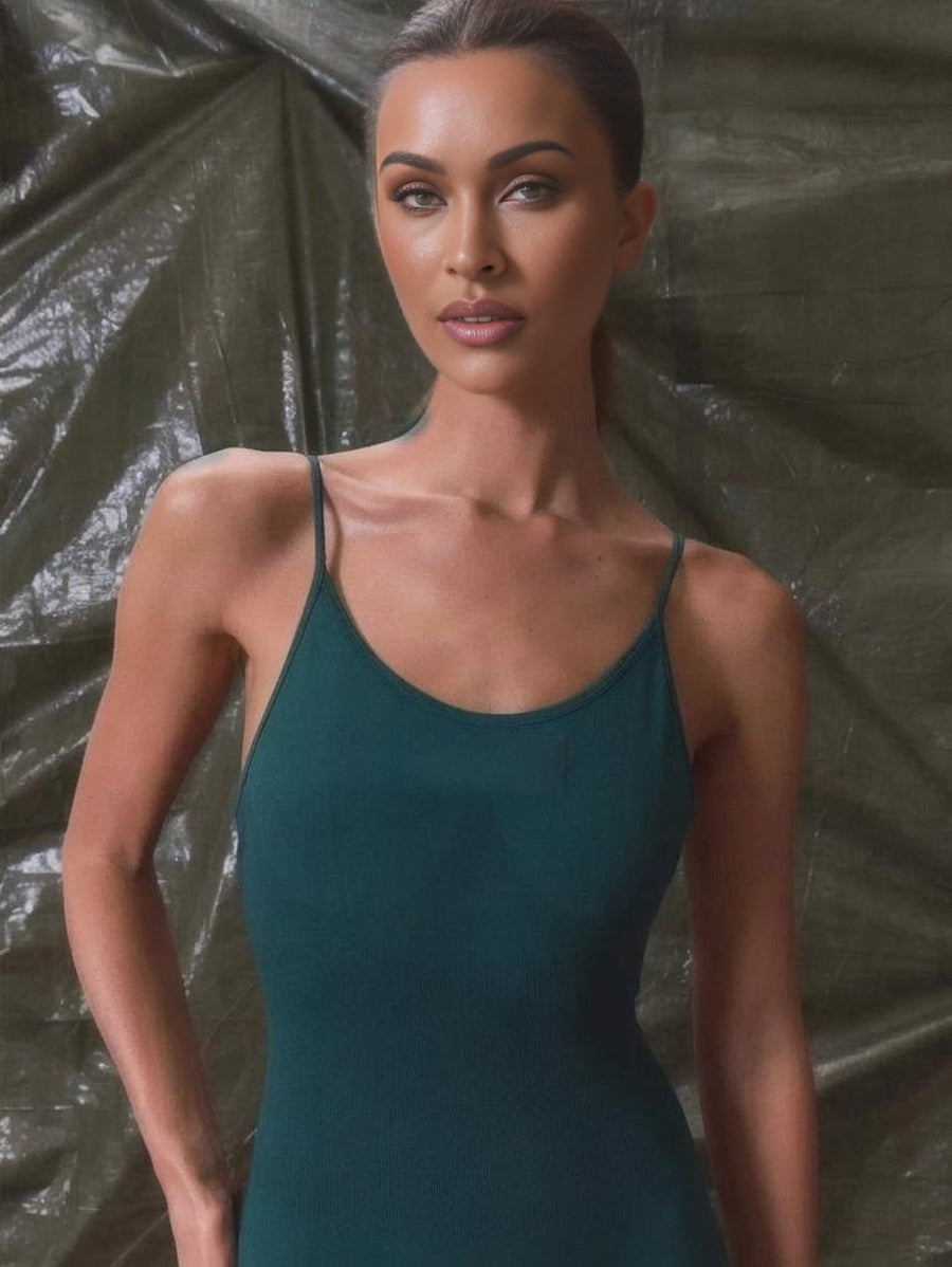 Seamless Sculpt Capri Leg Unitard Musera Sport Active Workout Padel Tennis Racquetball Pickleball