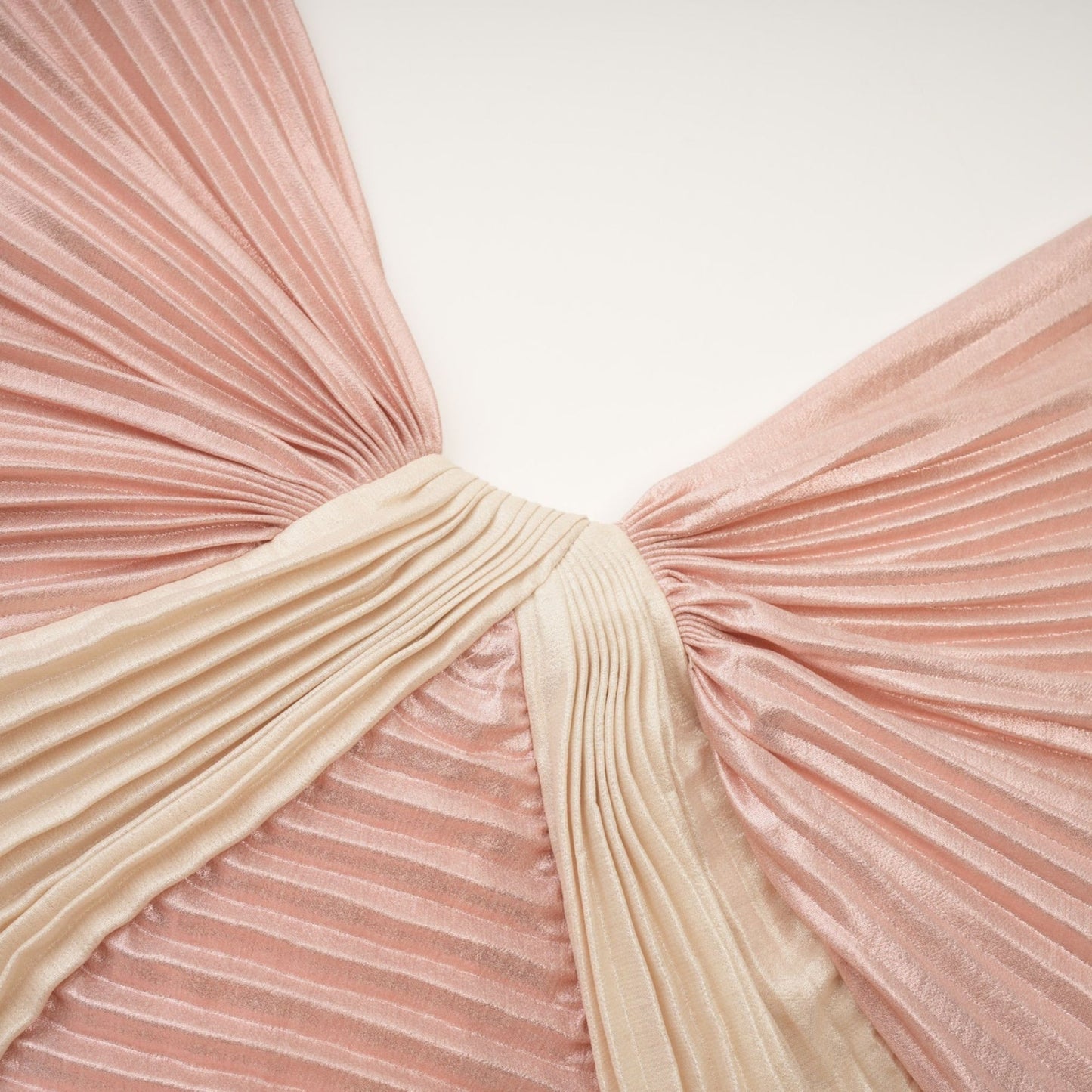 Shiema highshine pleated dress