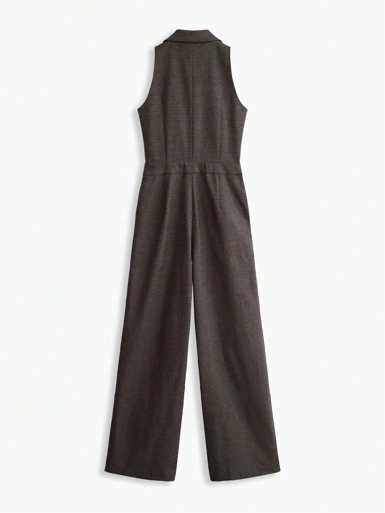 SLEEVELESS BLAZER JUMPSUIT