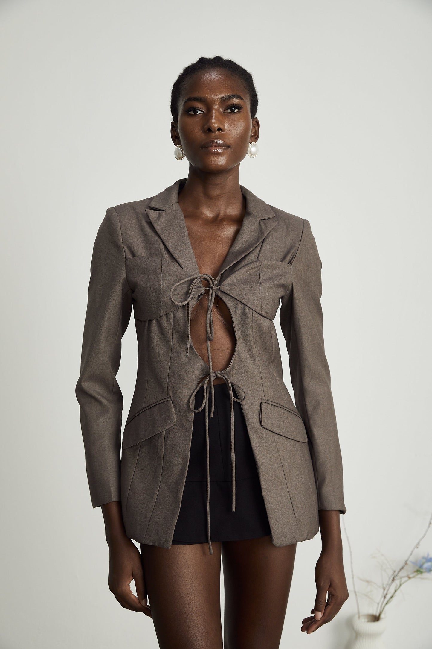 Solange tieup design blazer